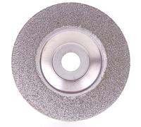 Disco Diamantato,Disco Per Levigare Cemento 1pc diamante rivestito Grinding Dischi 4inches ruota a disco angolo 60Grit lucidatore smerigliatrice a disco Grinder Coarse vetro for smerigliatrici angolar