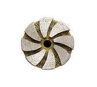 Disco Diamantato,Disco per Levigare Cemento Diamante mola a disco Bowl Forma Grinding Coppa smerigliatrici angolari Accessori(60mm)