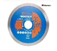 Disco diamantato edilizia taglio ceramica gres MONTOLIT Cermont CSE Ø 115 mm.