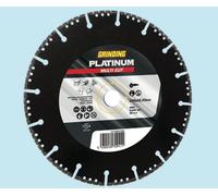 DISCO DIAMANTATO PLATINUM MULTI CUT GRINDING MM 115X22,2 H.MM 2,5 FERRO,CEMENTO
