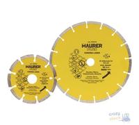Disco Diamantato Maurer Corona Laser Segmentata Mm 115 Foro 22,23