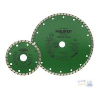 Disco Diamantato Maurer Corona Turbo Per Cemento Tegole Granito Mm 230 Foro
