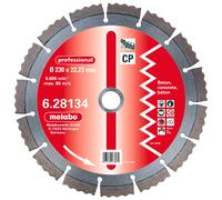 Disco diamantato METABO 150x22,23 mm, professionale, CP 628132000