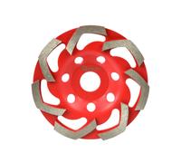 Disco diamantato per levigatura calcestruzzo ROSSO 125mmx5mm (50)