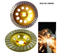 DISCO DIAMANTATO PER MARMO CEMENTO ø18 CM 180MM SMERIGLIATRICE FLEX STRETTO