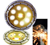 DISCO DIAMANTATO PER MARMO PIETRA CEMENTO Ø18 cm 180mm SMERIGLIATRICE FLEX LARGO