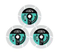 Disco Diamantato per Metallo - 3pcs 75 x 10mm Dischi Diamantati per Taglio Tubo D'acciaio, Tondo, Acciaio Inossidabile, Ferro,Disco da Taglio per Smerigliatrice Angolare,LEKOMESH