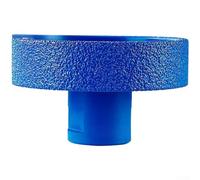 Disco diamantato per smerigliatrice angolare, con struttura forgiata, per piastrelle, marmo e pietra, resistente, per uso bagnato e asciutto (1 set)