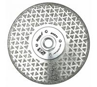 Disco diamantato per taglio e affilatura di pietra, 125 mm - DEDH1271