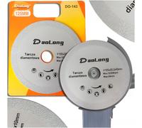 Disco diamantato per taglio, levigatura, vetro, ceramica, piastrelle Widia 125 m