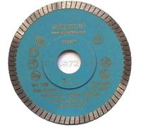 DISCO DIAMANTATO PER TAGLIO SECCO SIGMA 75D Ž©125 mm FORO 22.2 mm SPESSORE 1.4 m