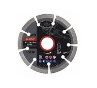 Disco diamantato segmentato Green Line 125 mm spessore 1,9 mm Kwb Einhell Taglio