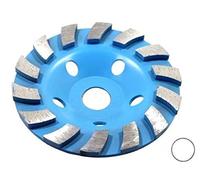 DISCO DIAMANTATO TURBO 115 mm DA SBAVO SMERIGLIO PIETRA E CEMENTO X SMER. ANG.