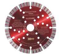 Disco Diamantato Turbo Per Calcestruzzo Ø115 125 150 230 300 350 400-12mm