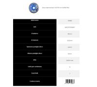 Disco diamantato TVR SUPERPRO materiali duri D/115 e D/125