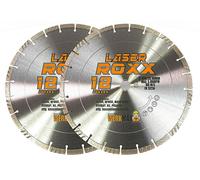 Disco Diamante 350 X 25 MM Laser ROXX | Set Di 2