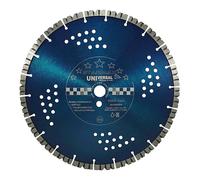 Disco Diamante Separatore 350 / 25,4 Saldato Laser 12 Mm Segmento Turbo