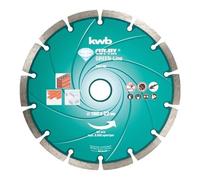 Disco diamante smerigliatrice Kwb, modello GREEN LINE DIAMANT, per tagli