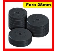 Disco dischi 28mm peso 2n5 10 15 KG set kit pesi per palestra bilanciere manubri