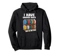 Disco Divertente GOF Men I Have Enough Disc Felpa con Cappuccio