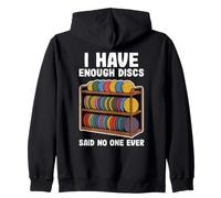 Disco Divertente GOF Men I Have Enough Disc Felpa con Cappuccio