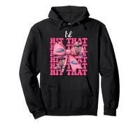 Disco divertente Golf Girl Mom Festa della mamma Discgolf I'd Hit That Felpa con Cappuccio