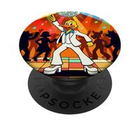 Disco Duck anni '70 Sabato sera PopSockets PopGrip Adesivo