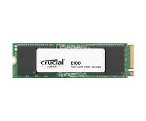 Disco Duro Crucial E100 2TB SSD M.2 PCIe Gen4 5000MB/s Affidabilità Avanzata