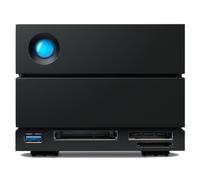 Disco Duro Esterno LaCie 60TB Thunderbolt 3 USB-C 7200RPM 2big Dock v2 con lettore di schede