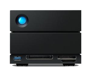 Disco Duro Esterno LaCie 60TB Thunderbolt 3 USB-C 7200RPM 2big Dock v2 con lettore di schede