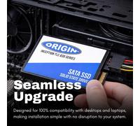 Origin Storage M15C364 Inception Drives Allo Stato Solido, 512GB, SATA III 3D TLC, 2.5"
