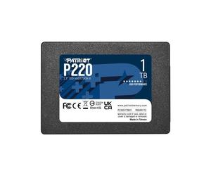 Disco Duro Patriot P220 1TB SSD 2.5" SATA III 550MB/s PC Portatile