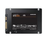 Disco Duro Samsung 870 EVO 4TB SSD 2.5 SATA III 560 MB/s AES