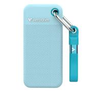 Verbatim Pocket SSD USB 3.2 Gen 2 2TB Polar Blue incl. due custodie in gomma