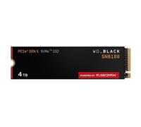 WD_BLACK SN8100 4 TB PCIe 5,0x4 NVMe M.2 SSD, velocità di lettura sequenziale fino a 14900 MB/s, velocità di scrittura sequenziale fino a 14000 MB/s, TLC 3D CBA NAND