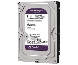 Disco Duro Western Digital Purple 1TB HDD 3.5" 5400rpm Vigilanza SAT III