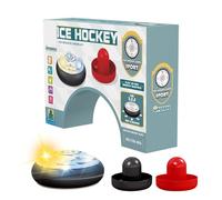 Disco E Palette Da Hockey - Gioco Da Tavolo Interattivo Elettrico Con 2 Spingitori | Dischi Fluttuanti E Pale | Un Gioco Per Bambini Famiglie Adulti Sport Casa Scuola Feste Giocatore All'Aperto Divert
