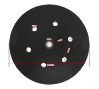 Disco elettrico per lucidatura a 6 fori da 150 mm con cuscinetto di interfaccia in schiuma per una maggiore durata della vita del cuscinetto di supporto sui modelli SX E 450
