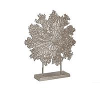 DISCO ESCULTURA ALUMINIO NIQUEL EN BASE
