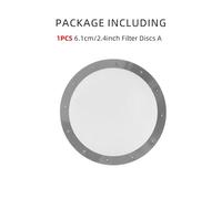 Disco Filtrante For Caffè Espresso Con Filtro Di Carta Usa E Getta, Compatibile Con AeroPress, Macchine Da Caffè(Wareset C)