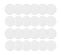 Disco filtrante in cotone per camera di fruttificazione dei funghi, 24 pezzi, design spesso 2 mm, per migliorare lo sviluppo del micelio e dischi filtro monotub in cotone