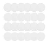 Disco filtrante in cotone per camera di fruttificazione dei funghi, 24 pezzi, design spesso 2 mm, per migliorare lo scambio di micelio sviluppo substrato di ventilazione dischi filtro