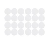 Disco filtrante in cotone per camera di fruttificazione dei funghi, 24 pezzi, design spesso 2 mm, per migliorare lo scambio e lo sviluppo del micelio dischi filtranti adesivi