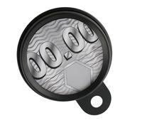 Disco fiscale moto, porta carte per scooter | Supporto per disco rotondo riutilizzabile idrorepellente per scooter