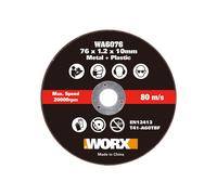 Disco flessibile per metallo Worx 76x1,2x10 mm