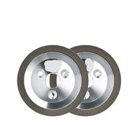 Disco for smerigliatrice a tazza con mola diamantata in resina SDC da 125 mm for utensili angolari in metallo duro 150/200/240/320/400/600/800/1000#(1000,Angle 45 degrees)