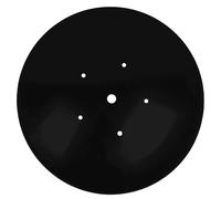 Ama Disco Frangizolle per Aratro Ø 610 mm Spessore 6 mm con Foro Centrale 26 mm in Acciaio al Boro, Made in Italy