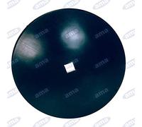 Disco frangizolle liscio diametro 610 mm con foro quadrato da 31 e spessore 6 mm.