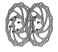 Disco freno 140 mm per monopattino elettrico Dualtron 2 Dualtron 3 Dualtron Eagle Urbanglide E-Cross pro - Kukirin G2 Max - Kugoo Kirin M4 Pro, Dualtron Togo Limited (2 dischi 140)(2 pezzi)