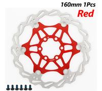 Disco freno 160 mm con materiale premium per biciclette e spessore 1 pastiglia 8